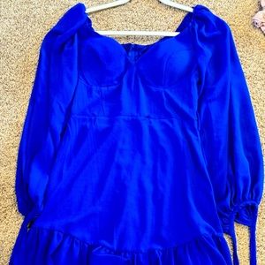 B darlin blue girls dress size 5/6